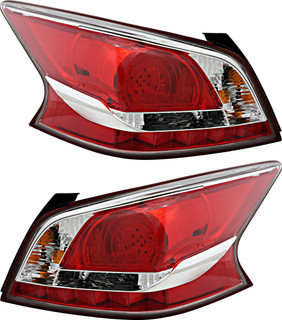 2013 Nissan Altima Sedan Tail Light Driver Left and Passenger Right Side LED
