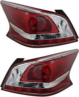 2013 Nissan Altima Sedan Tail Light Driver Left and Passenger Right Side