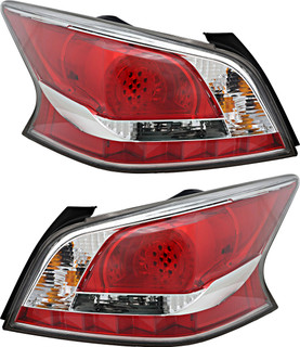 2014-2015 Nissan Altima Sedan Tail Light Driver Left and Passenger Right Side LED