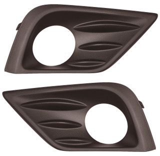2016-2017 Nissan Altima Sedan Fog Light Cover Driver Left and Passenger Right Side With Fog Light Hole
