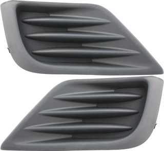 2016-2017 Nissan Altima Sedan Fog Light Cover Driver Left and Passenger Right Side Without Fog Light Hole