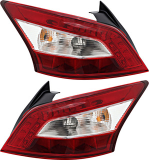2009-2011 Nissan Maxima Tail Light Driver Left and Passenger Right Side