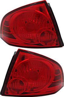 2004-2006 Nissan Sentra Tail Light Driver Left and Passenger Right Side Base,S Model Only