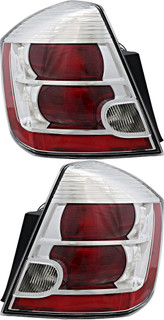 2010-2012 Nissan Sentra Tail Light Driver Left and Passenger Right Side Base,S,SL Model Only