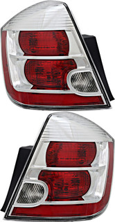 2007-2009 Nissan Sentra Tail Light Driver Left and Passenger Right Side
