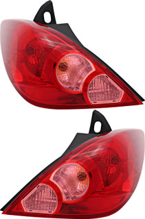 2007-2012 Nissan Versa Hatchback Tail Light Driver Left and Passenger Right Side
