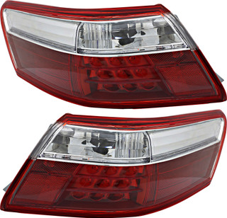 2007-2009 Toyota Camry Hybrid Tail Light Driver Left and Passenger Right Side LED