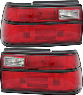 1991-1992 Toyota Corolla Sedan Tail Light Driver Left and Passenger Right Side