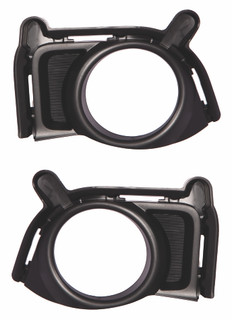 2014-2016 Toyota Highlander Fog Light Trim Driver Left and Passenger Right Side With Daytime Running Light
