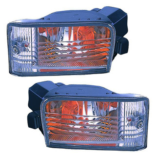 2001-2003 Toyota RAV4 Turn Signal Light Driver Left and Passenger Right Side With Fog Light