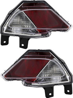 2016-2018 Toyota RAV4 Rear Reflector Driver Left and Passenger Right Side USA Built