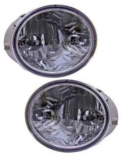 2000-2006 Toyota Tundra Fog Light Driver Left and Passenger Right Side For Models With Plastic Bumper