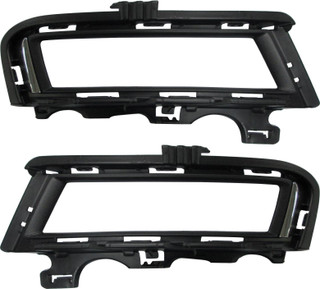2015-2017 Volkswagen Golf Fog Light Trim Driver Left and Passenger Right Side Chrome Trim