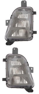 2015-2017 Volkswagen GTI Fog Light Driver Left and Passenger Right Side