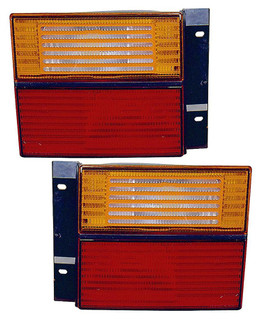 1993-1999 Volkswagen Jetta GL Inner Tail Light Driver Left and Passenger Right Side