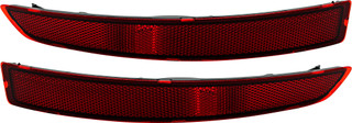 2015-2018 Volkswagen Jetta Rear Reflector Driver Left and Passenger Right Side