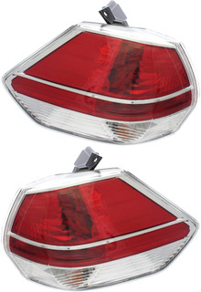 2014-2016 Nissan Rogue Tail Light Driver Left and Passenger Right Side