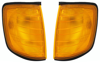 1986-1993 Mercedes Benz E Class Turn Signal Light Driver Left and Passenger Right Side