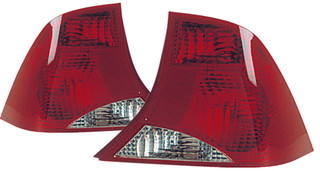 2003-2004 Ford Focus Tail Light Driver Left and Passenger Right Side
