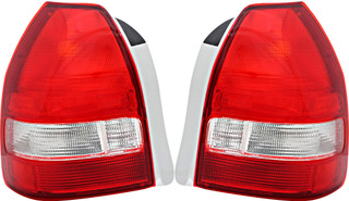 1999-2000 Honda Civic Hatchback Tail Light Driver Left and Passenger Right Side