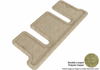 2007-2016 GMC Arcadia Floor Mats Liners 3rd Rear Row Classic Tan 7 Seat