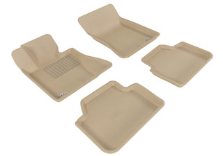 2004-2010 BMW X3 Floor Mats Liners Front and Rear Row Kagu Tan