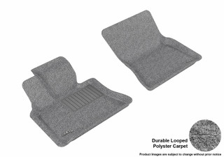 2008-2014 BMW X6 Floor Mats Liners Front Row Classic Gray