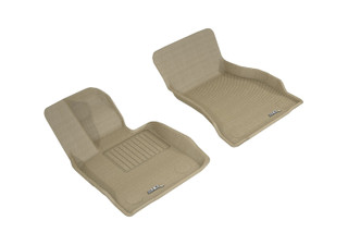 2018-2019 BMW 6 Series Gran Turismo Floor Mats Liners Front Row Kagu Tan