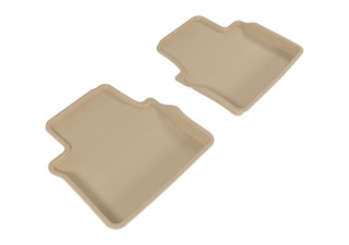 2014-2019 Cadillac CTS Floor Mats Liners Rear Row Kagu Tan