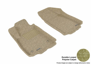 2012-2020 Chevrolet Sonic Floor Mats Liners Front Row Classic Tan