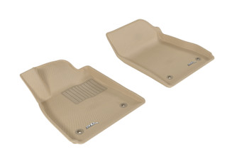 2014-2020 Chevrolet Impala Floor Mats Liners Front Row Kagu Tan