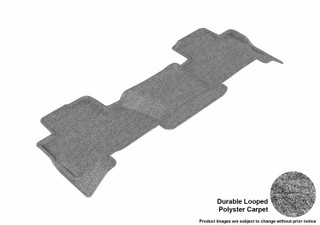 2015-2020 Chevrolet Tahoe Floor Mats Liners Rear Row Classic Gray 7 Seat