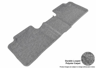 2011-2013 Jeep Grand Cherokee Floor Mats Liners Rear Row Classic Gray