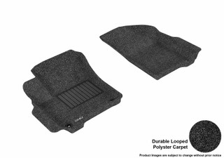 2012-2020 Dodge Journey Floor Mats Liners Front Row Classic Black