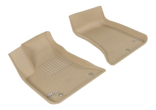 2011-2021 Chrysler 300 Floor Mats Liners Front Row Kagu Tan RWD