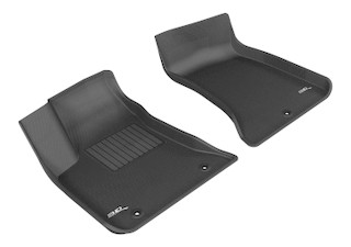 2011-2021 Dodge Charger Floor Mats Liners Front Row Kagu Black RWD