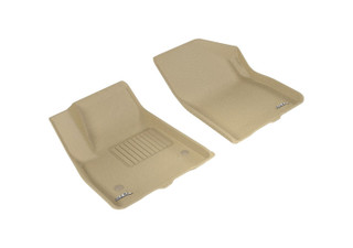 2019-2022 Chevrolet Blazer Floor Mats Liners Front Row Kagu Tan