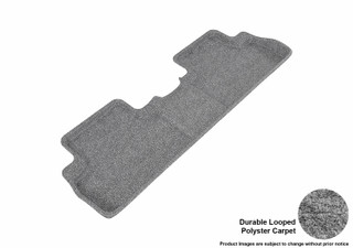 2012-2013 Honda Civic Coupe Floor Mats Liners Rear Row Classic Gray