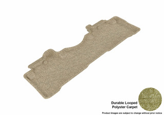 2009-2015 Honda Pilot Floor Mats Liners Rear Row Classic Tan