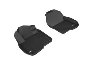 2017-2022 Honda CR-V Floor Mats Liners Front Row Kagu Black