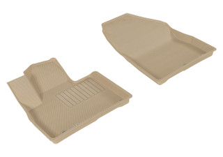 2016-2020 Kia Sorento Floor Mats Liners Front Row Kagu Tan
