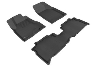 2004-2009 Lexus RX330 Floor Mats Liners Front and Rear Row Kagu Black