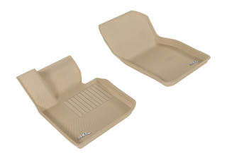 2014-2022 Mini Cooper 2 Door Floor Mats Liners Front Row Kagu Tan Hardtop