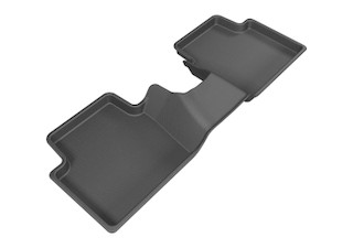 2017-2018 Toyota Yaris iA Floor Mats Liners Rear Row Kagu Black