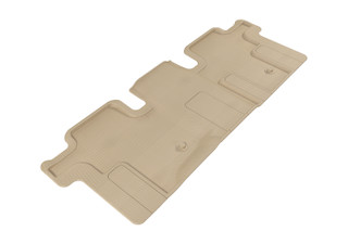 2013 Infiniti JX Floor Mats Liners Rear Row Kagu Tan