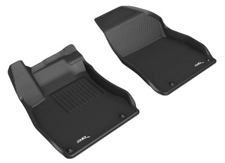 2020-2021 Nissan Sentra Floor Mats Liners Front Row Kagu Black
