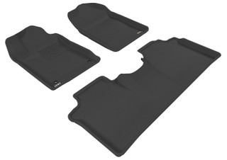 2005-2012 Toyota Avalon Floor Mats Liners Front and Rear Row Kagu Black