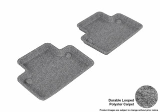 2003-2014 Volvo XC90 Floor Mats Liners Rear Row Classic Gray