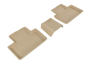 2015-2022 Volvo XC90 T5 Floor Mats Liners Rear Row Kagu Tan
