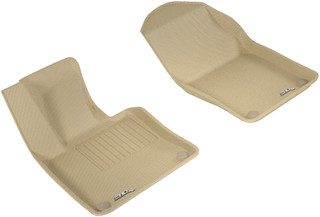 2017-2021 Volvo S90 Floor Mats Liners Front Row Kagu Tan